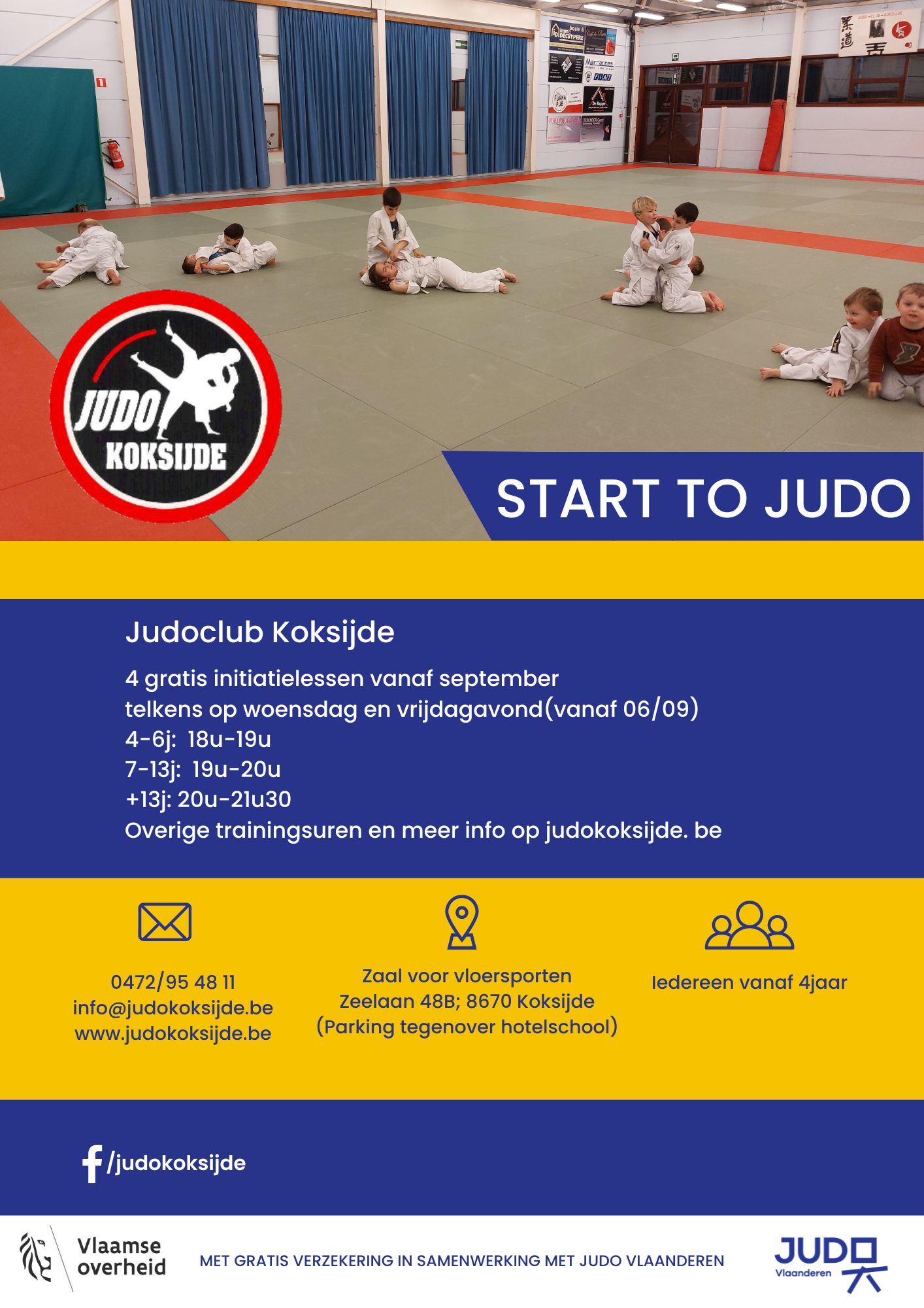 start to judo
